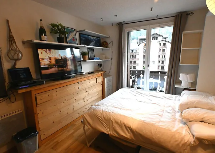 Cozy With Mountain Views 아파트 샤모니